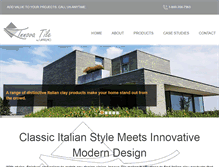 Tablet Screenshot of innovatile.com